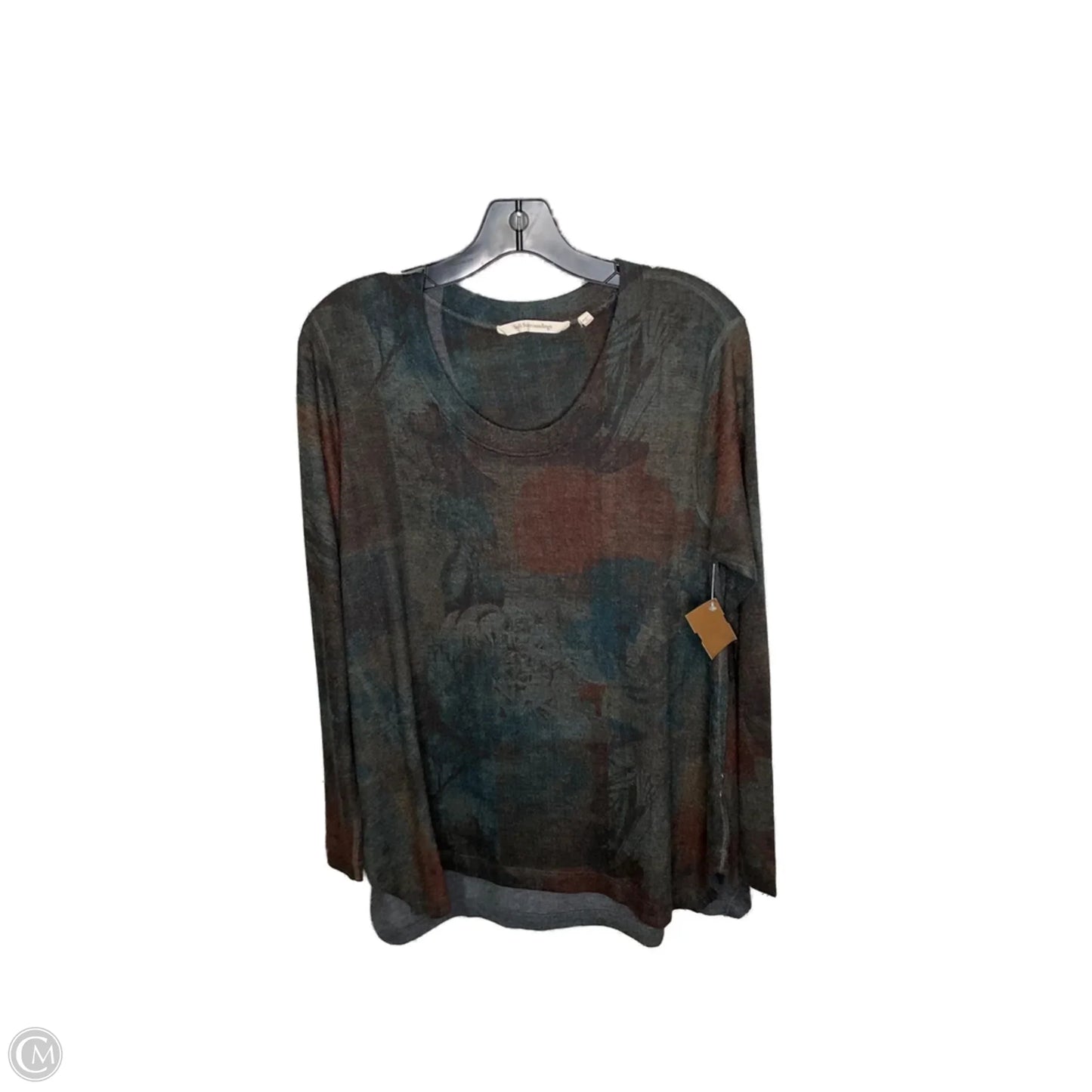 Top Long Sleeve By Soft Surroundings In Black, Size: L