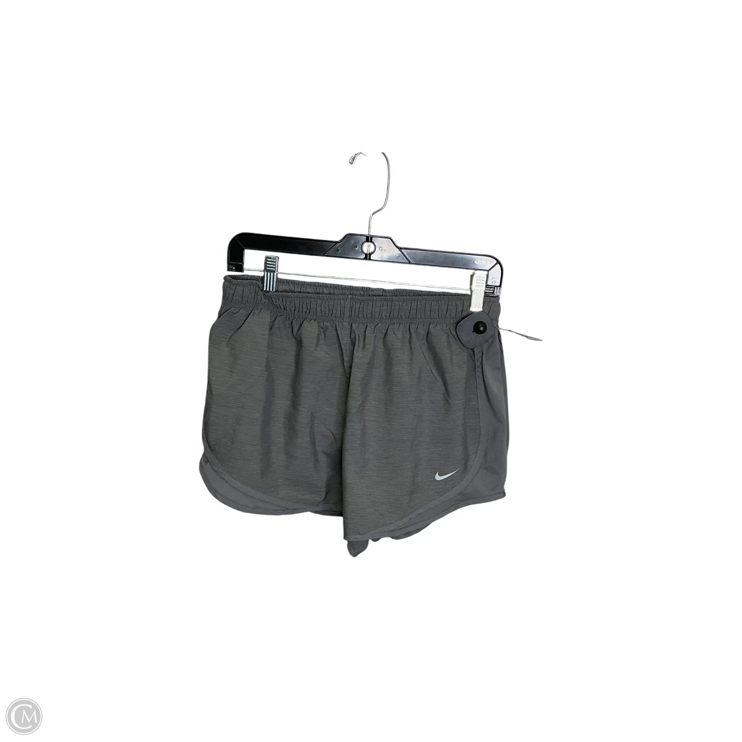 Athletic Shorts By Nike In Grey, Size: L