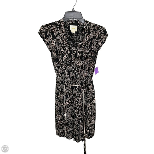 Dress Casual Maxi By Maeve In Black & Cream, Size: S