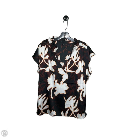 Top Sleeveless By White House Black Market In Floral Print, Size: M