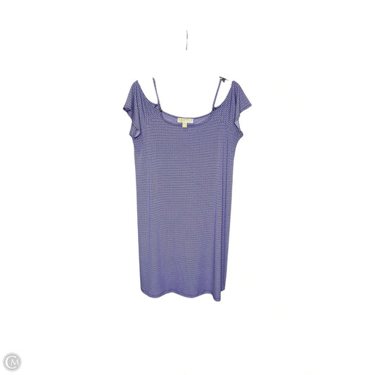 Dress Casual Short By Michael By Michael Kors In Blue, Size: M