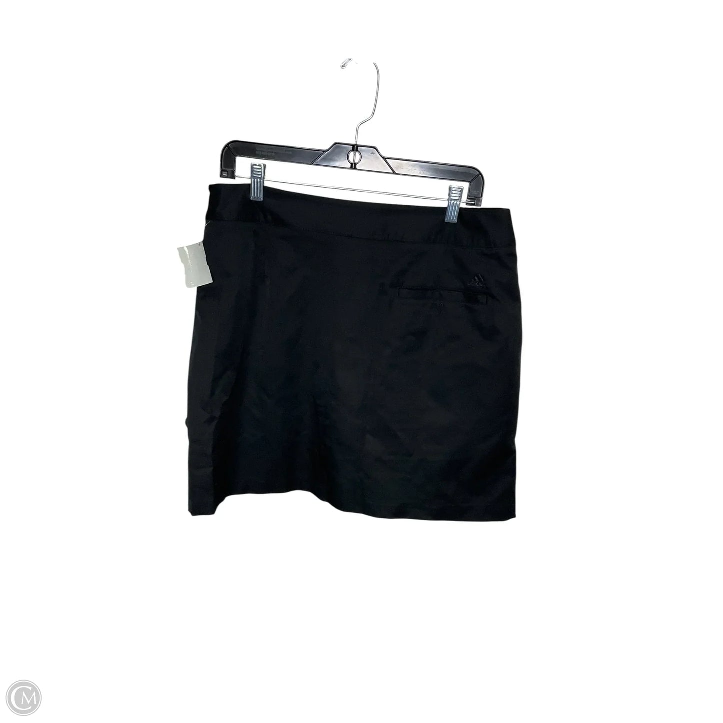 Skort By Adidas In Black, Size: 12