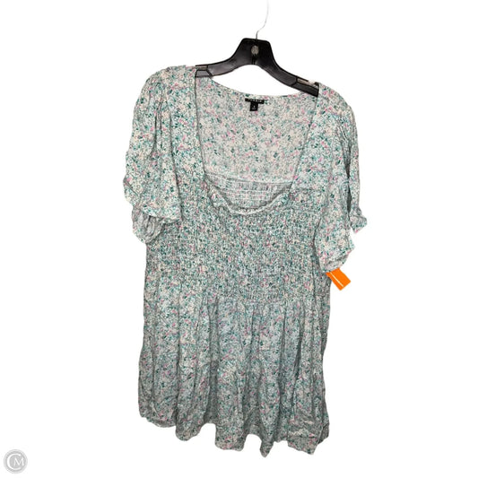 Blouse Sleeveless By Torrid In Multi-colored, Size: 3x