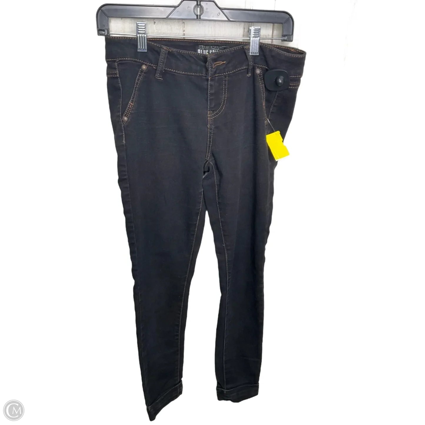 Jeans Skinny By Blue In Black, Size: 0