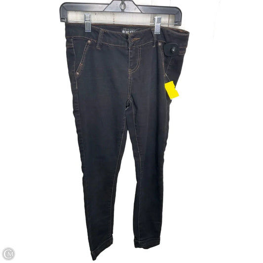 Jeans Skinny By Blue In Black, Size: 0