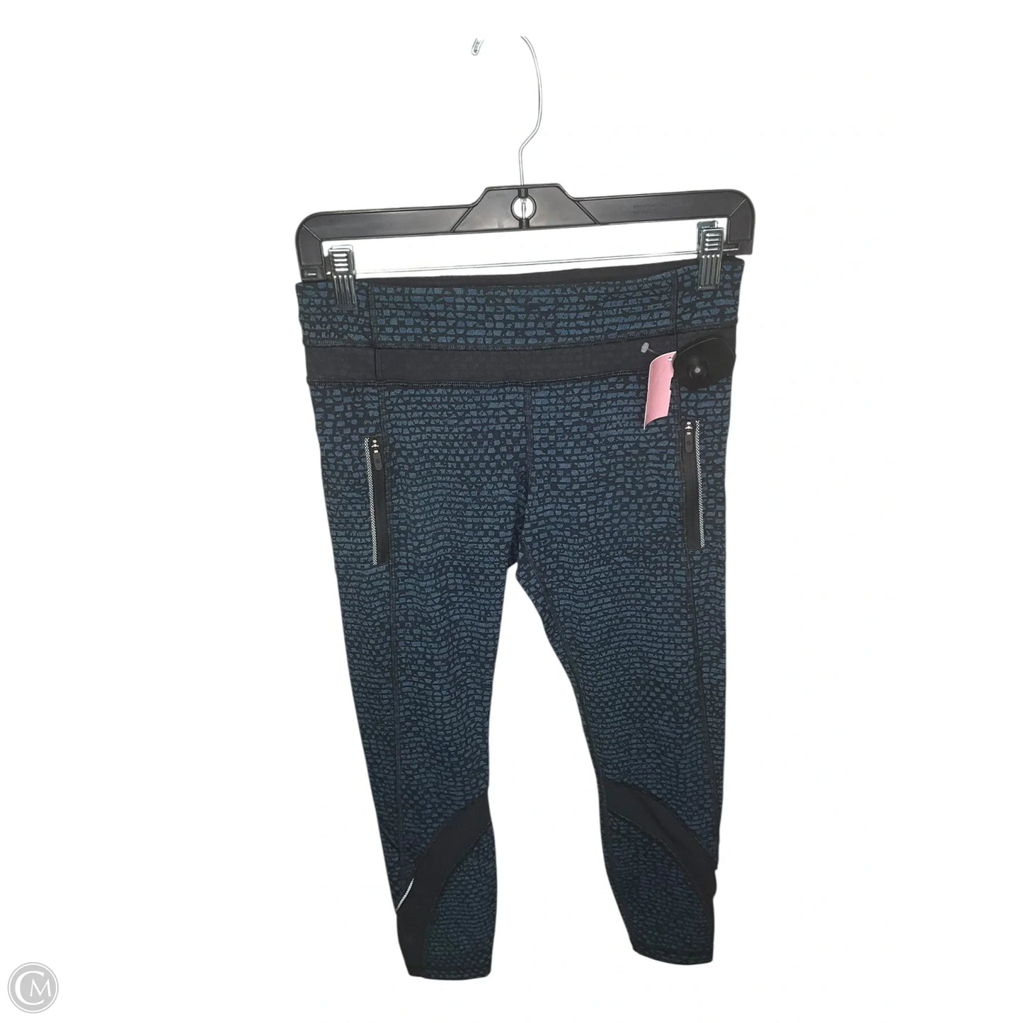 Athletic Leggings By Lululemon In Blue, Size: 6