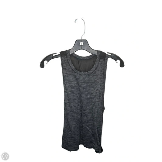 Athletic Tank Top By Lululemon In Grey, Size: S