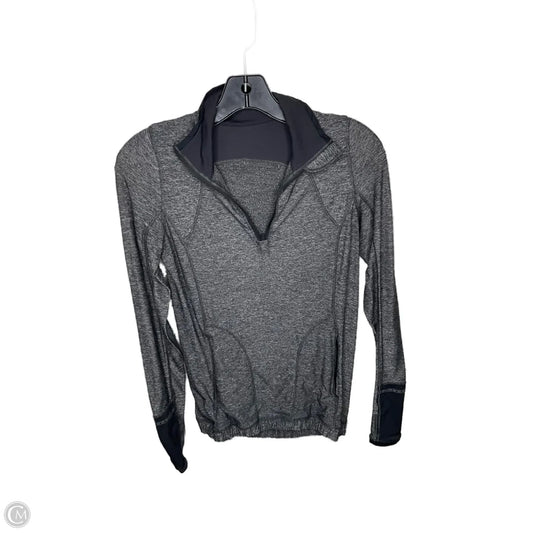Athletic Jacket By Lululemon In Grey, Size: 2