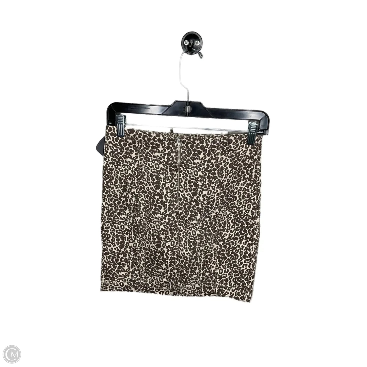 Skirt Mini & Short By Free People In Animal Print, Size: 2