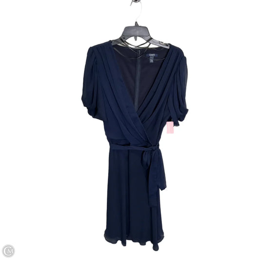Dress Casual Midi By Chaps In Navy, Size: 18