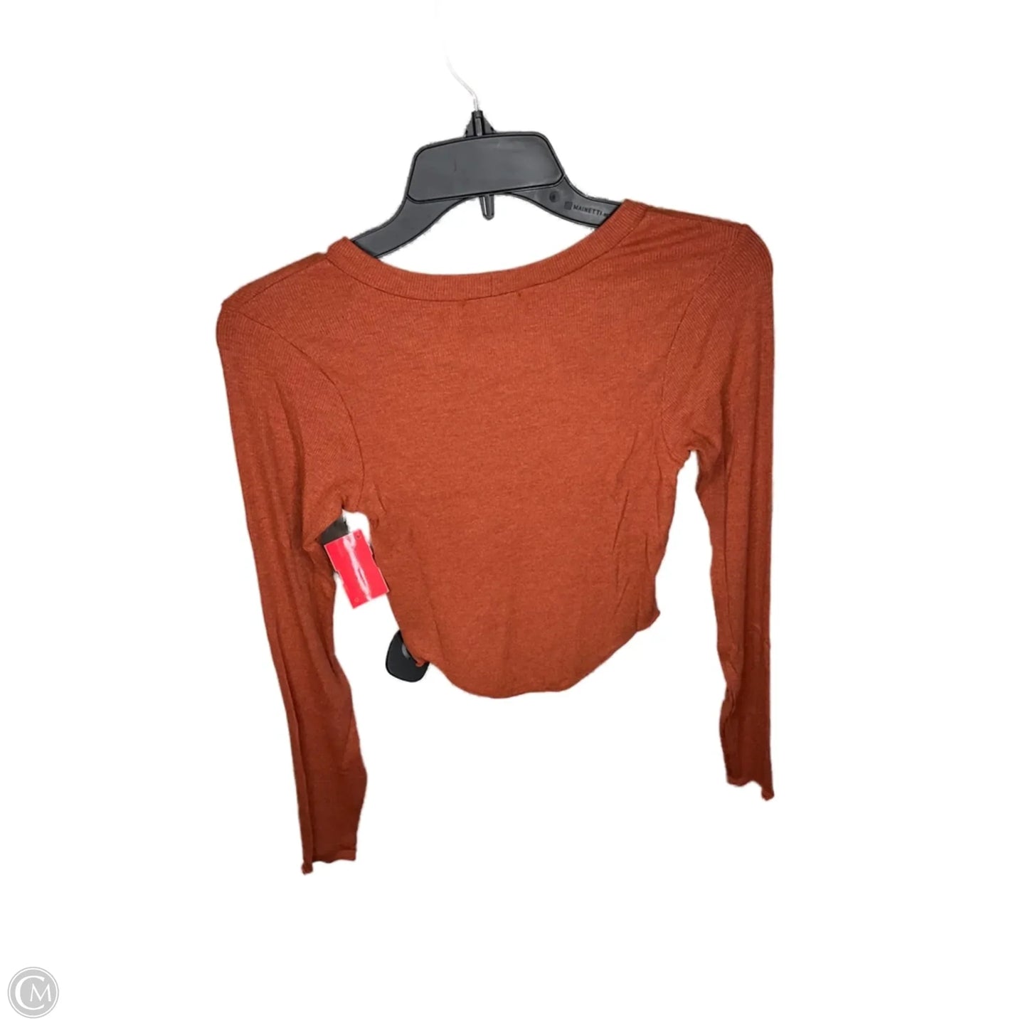 Top Sleeveless By Clothes Mentor In Orange, Size: Xs