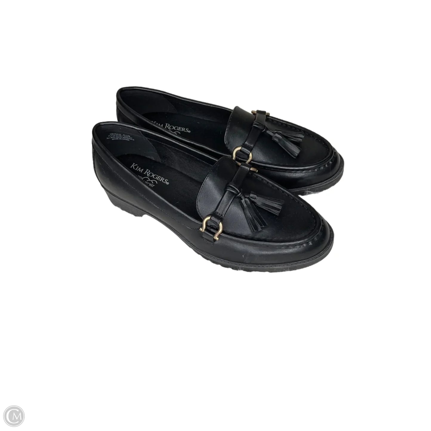 Shoes Heels Block By Kim Rogers In Black, Size: 8.5