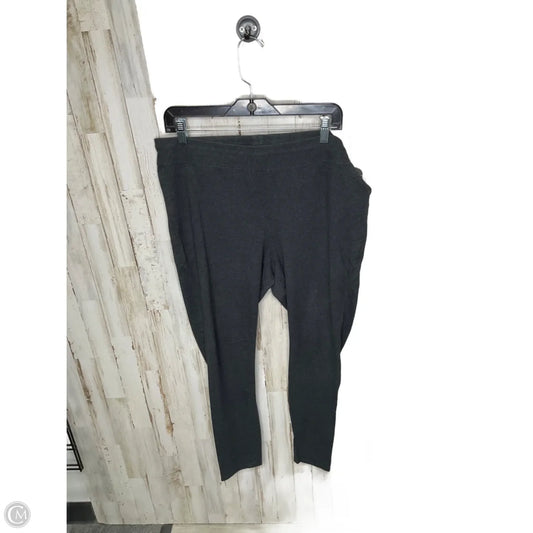 Pants Leggings By Sunday In Grey, Size: Xl
