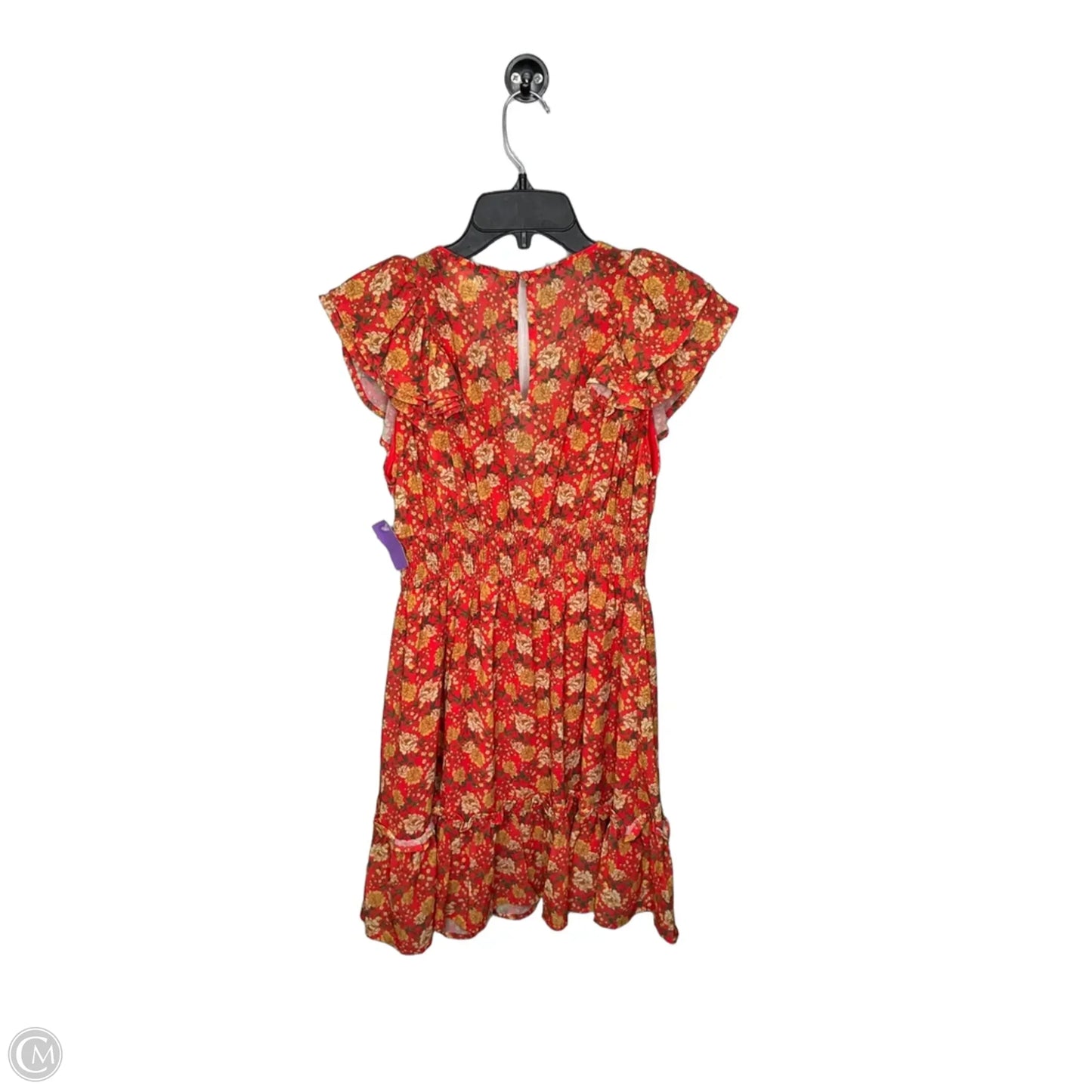 Dress Casual Short By Altard State In Red & Yellow, Size: Xs