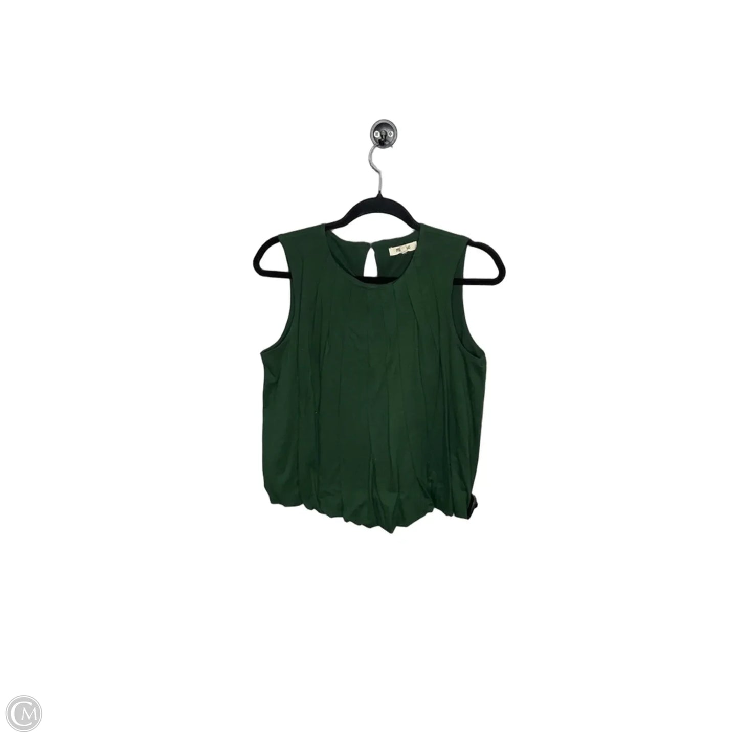 Top Sleeveless By Madewell In Green, Size: Xs