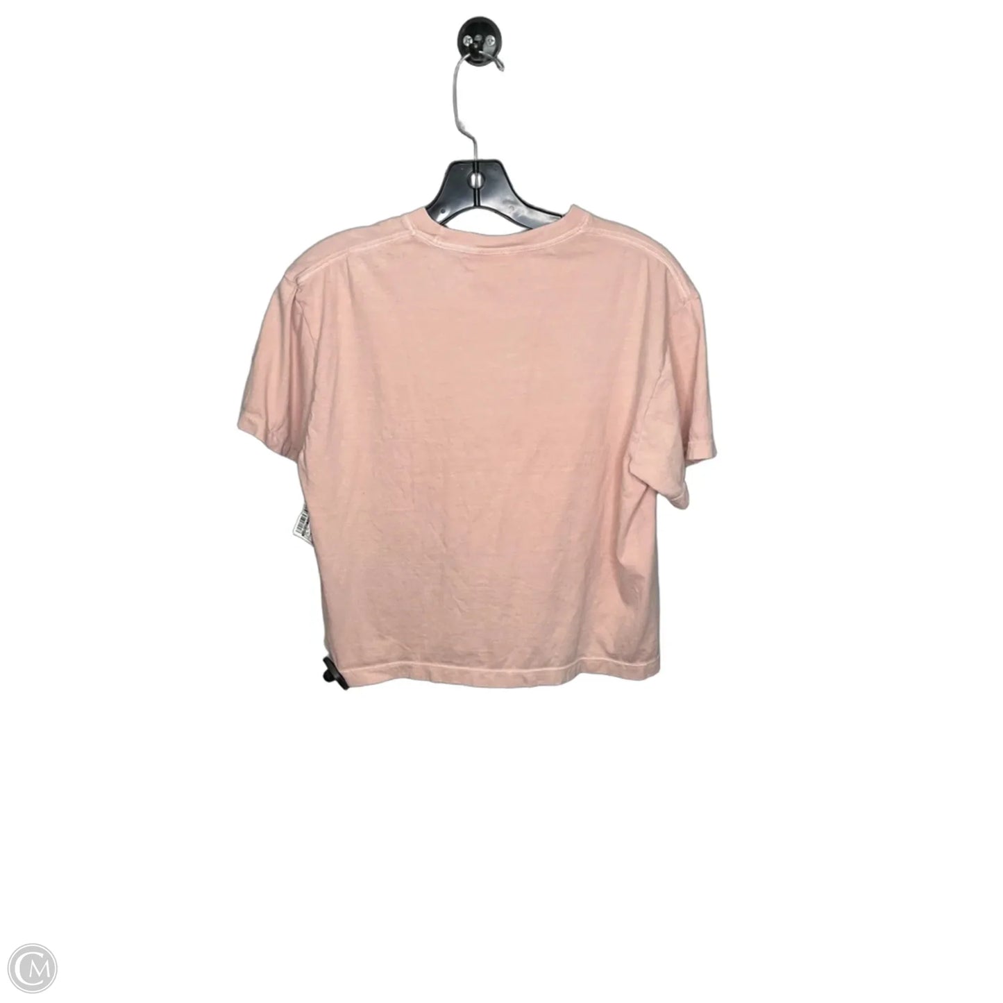 Top Short Sleeve By Comfort Casual In Pink, Size: M