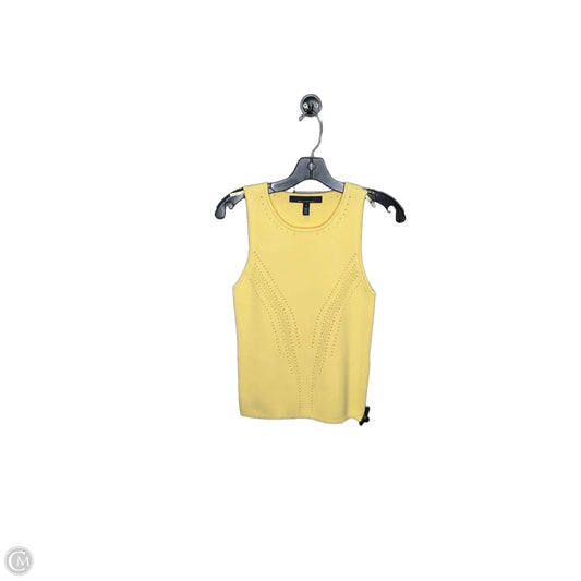 Top Sleeveless By White House Black Market In Yellow, Size: S