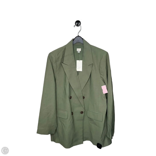 Blazer By A New Day In Green, Size: Xl