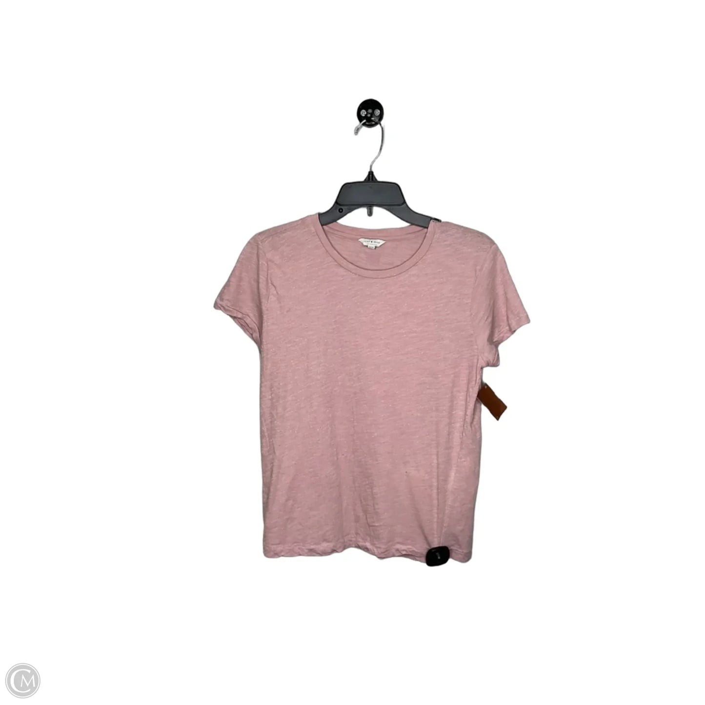 Top Short Sleeve By Lucky Brand In Pink, Size: M