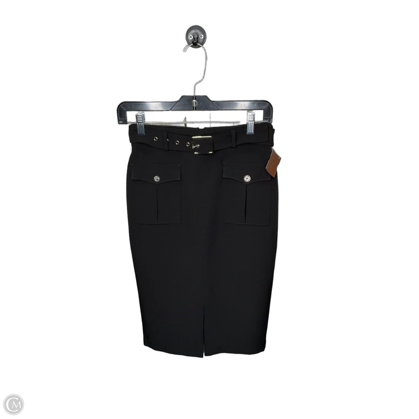 Skirt Midi By White House Black Market In Black, Size: 00