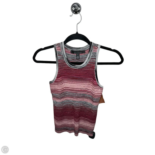 Top Sleeveless By White House Black Market In Maroon, Size: Xs