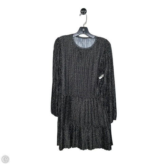 Dress Casual Midi By Zara In Polkadot Pattern, Size: S
