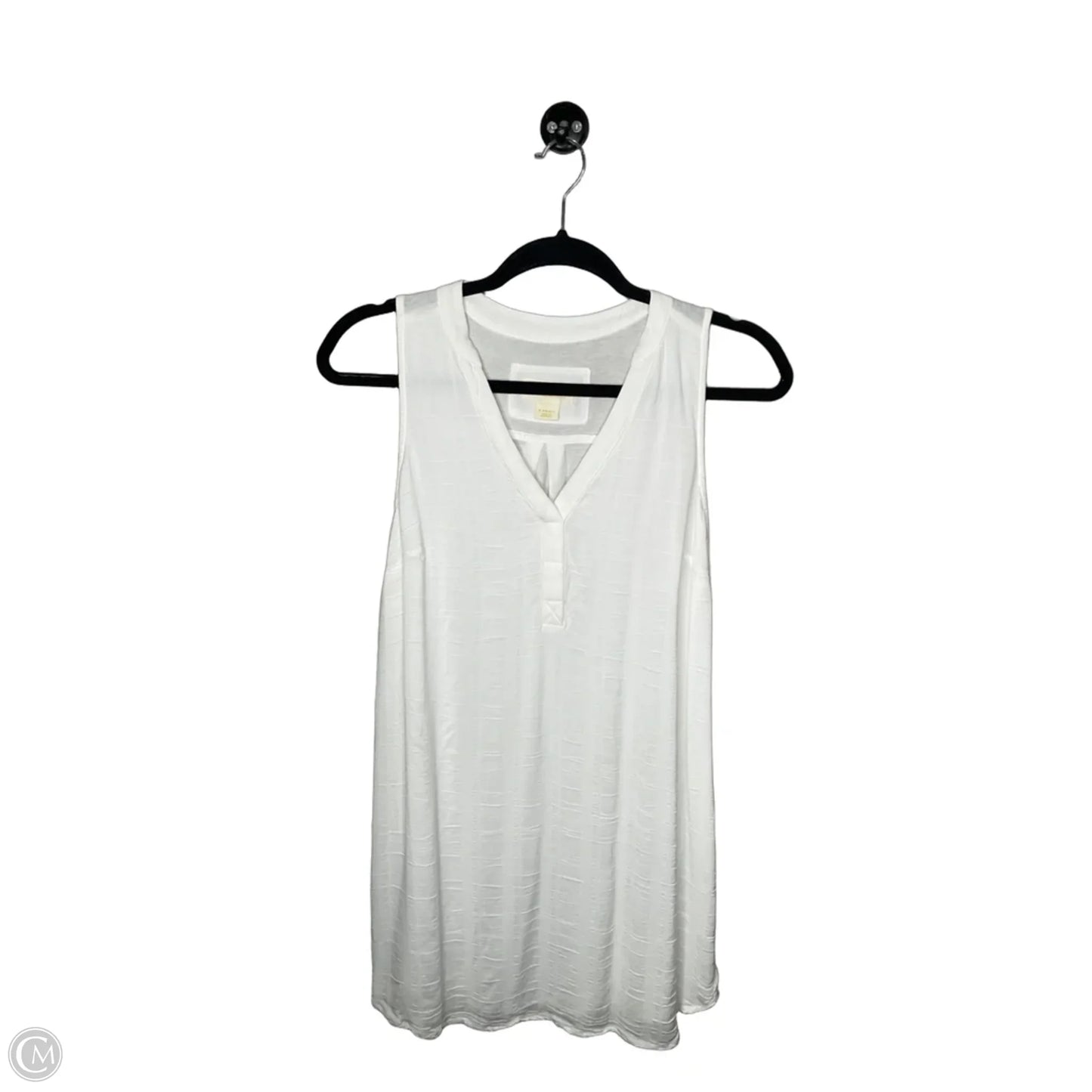 Top Sleeveless By Maeve In White, Size: Xs