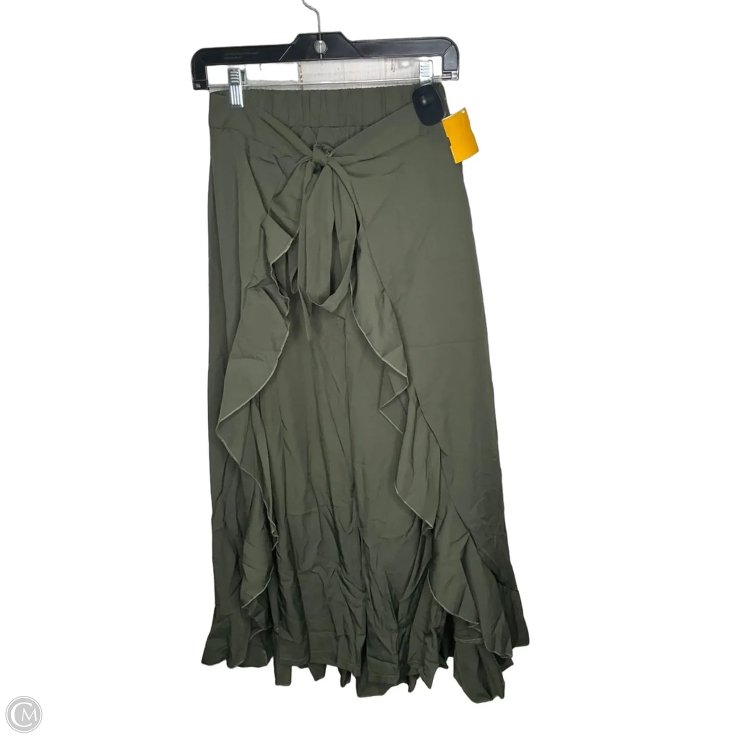 Skirt Maxi By Shein In Green, Size: M