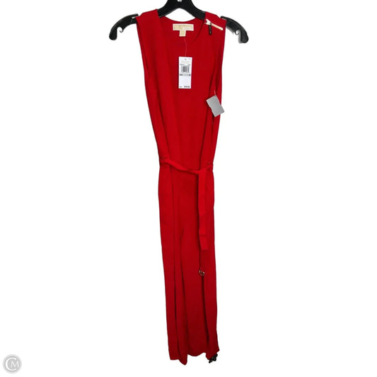 Jumpsuit By Michael By Michael Kors In Red, Size: Xs