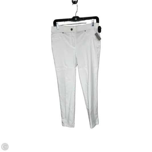 Pants Cropped By Chicos In White, Size: 0