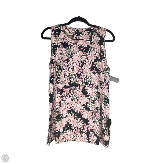 Top Sleeveless By J. Jill In Pink, Size: L