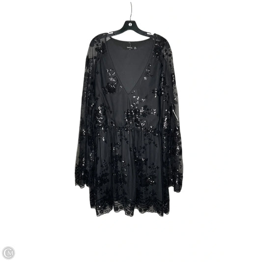 Dress Party Short By Boohoo Boutique In Black, Size: 4x