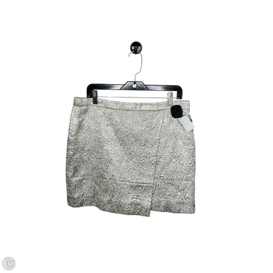 Skirt Midi By J. Crew In Silver, Size: 12