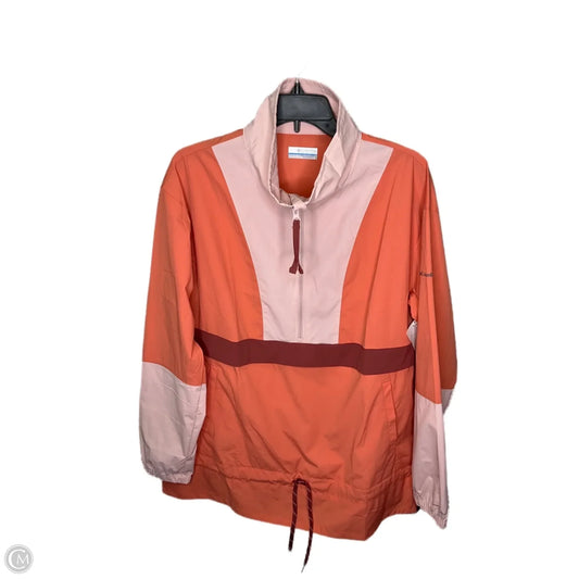 Athletic Jacket By Columbia In Ombre Print, Size: L