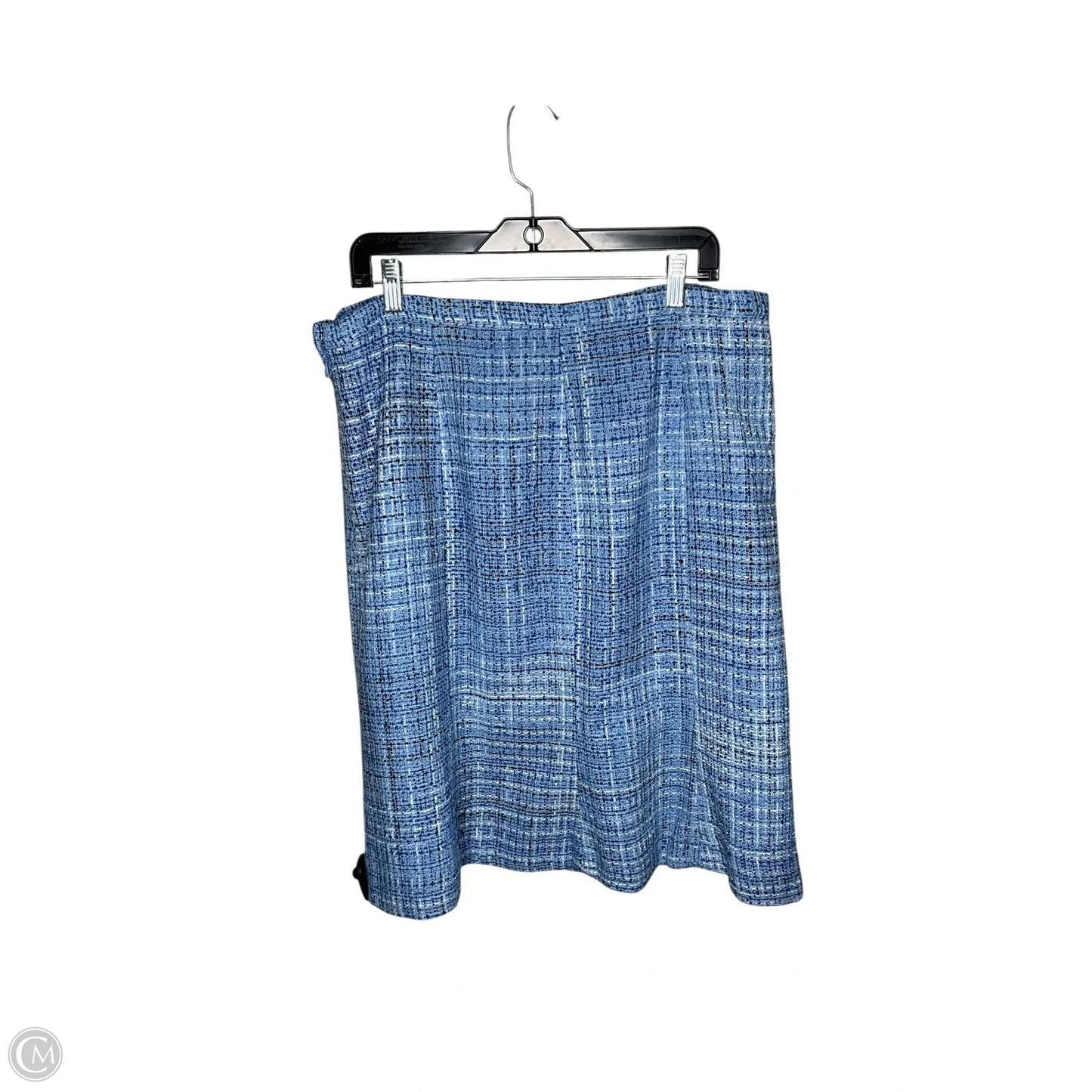 Skirt Midi By Kasper In Blue, Size: 16