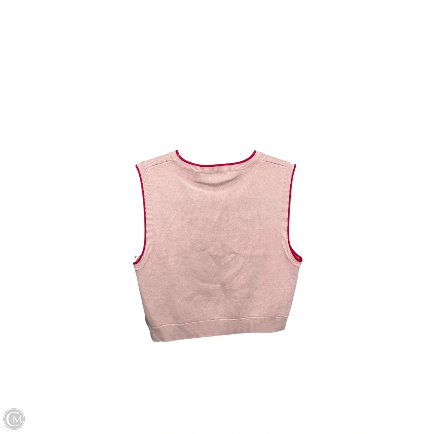 Vest Fleece By Zara In Pink, Size: M
