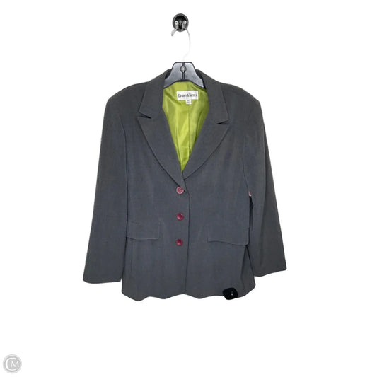 Blazer By Dannyandnicole In Grey, Size: L