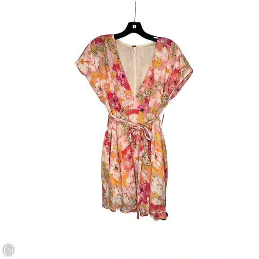 Dress Casual Short By Free People In Floral Print, Size: Xs