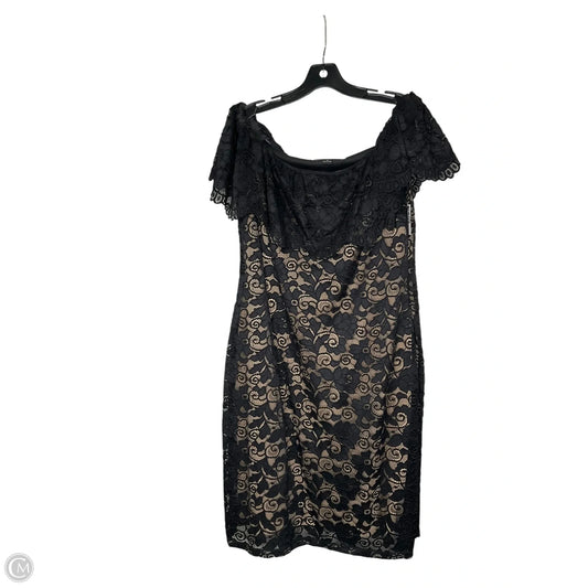 Dress Casual Midi By Scarlett In Black, Size: 1x