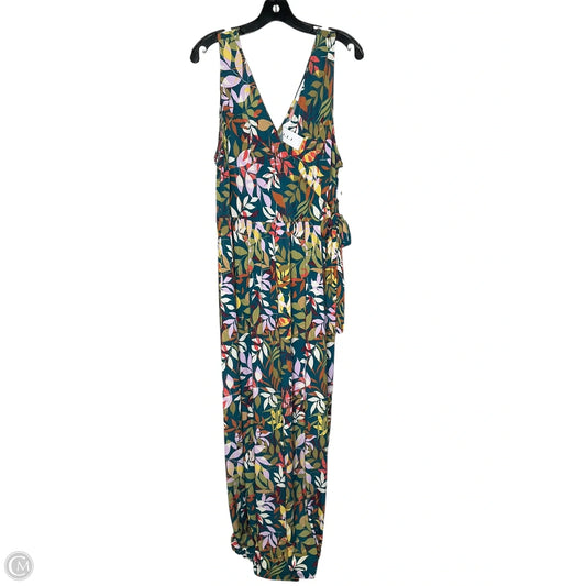 Dress Casual Maxi By Gilli In Floral Print, Size: 2x