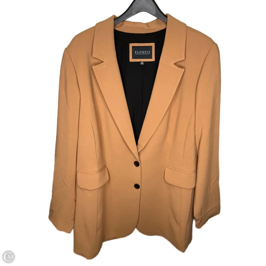 Blazer By Eloquii In Brown, Size: 3x