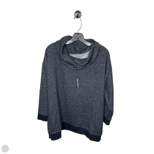 Top Long Sleeve By Talbots In Blue, Size: 2x