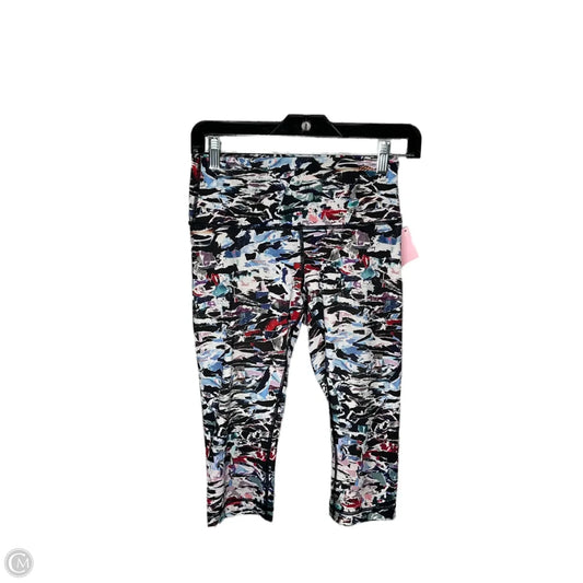 Athletic Leggings Capris By Lululemon In Multi-colored, Size: 6