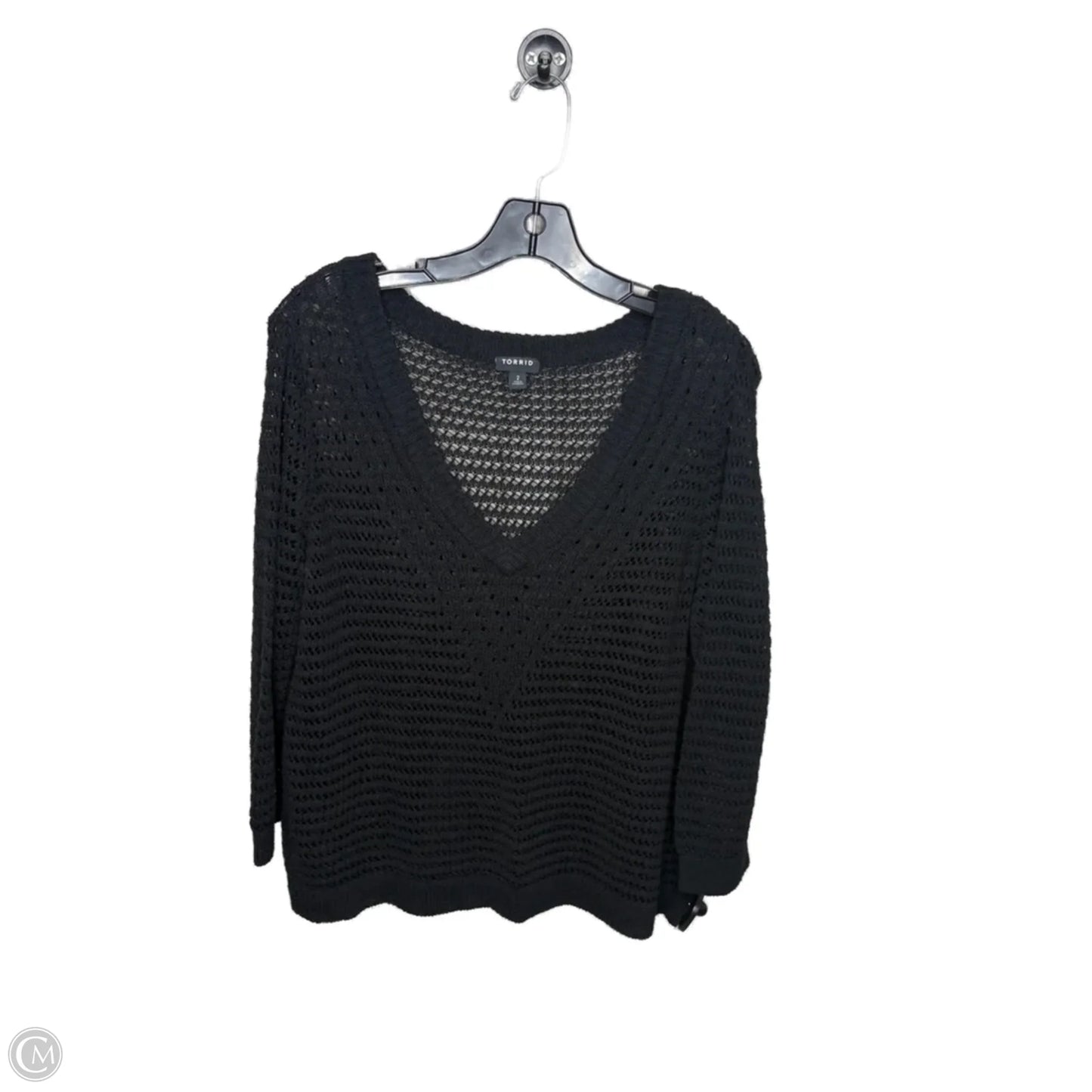 Sweater By Torrid In Black, Size: 2x