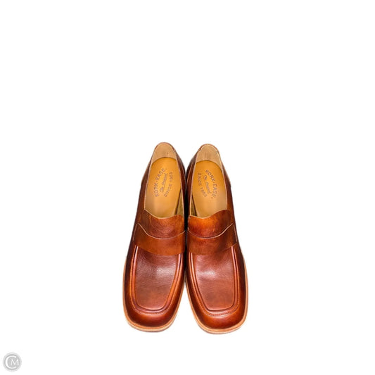 Boots Ankle Heels By Kork Ease In Brown, Size: 10