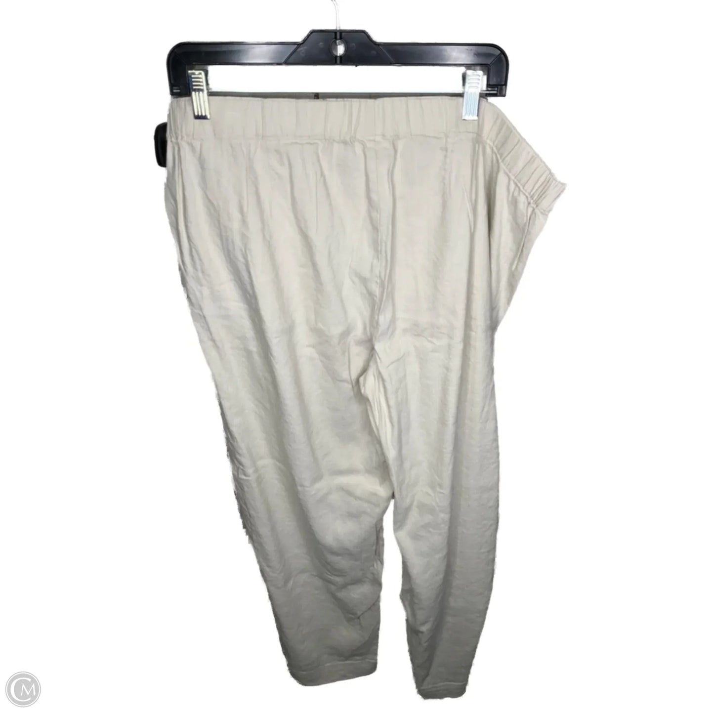 Pants Cropped By J. Jill In Cream, Size: 18
