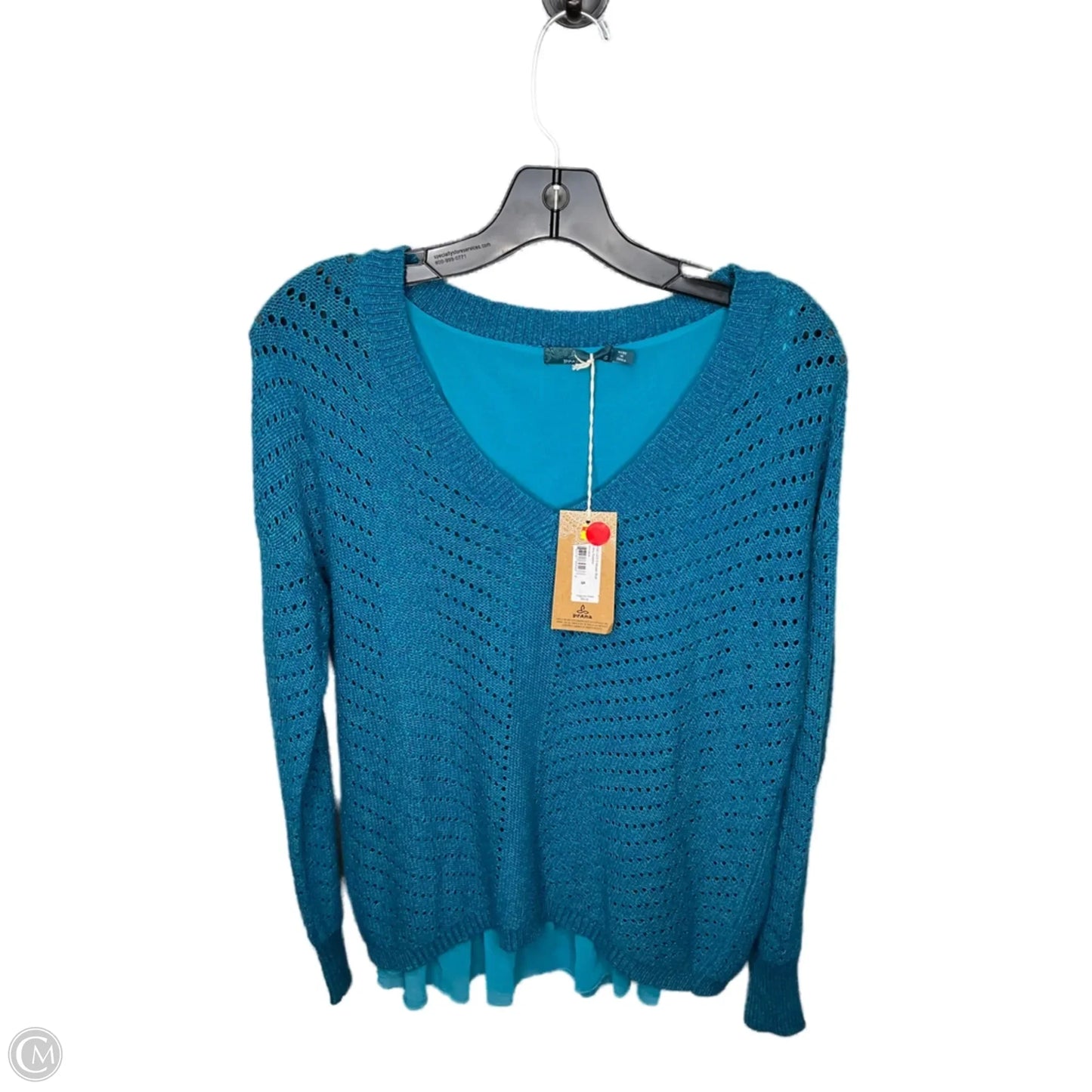 Sweater By Prana In Blue, Size: S