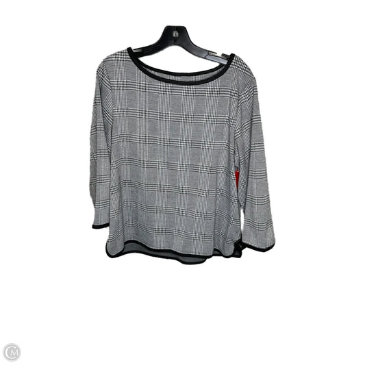Blouse Long Sleeve By Max Studio In Black, Size: Xl