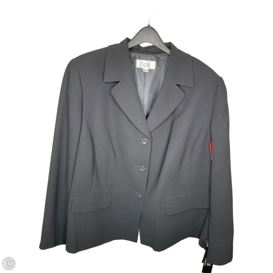 Blazer By Le Suit In Black, Size: 24