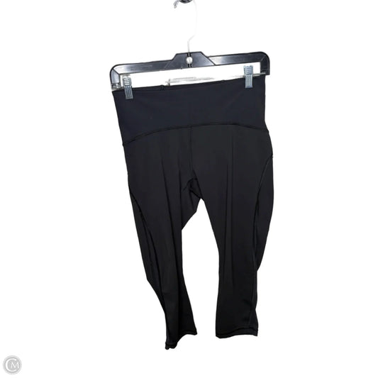Athletic Leggings Capris By Lululemon In Black, Size: 8